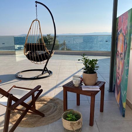 Wide Blue Luxury Boutique Suites Neos Marmaras Exteriör bild