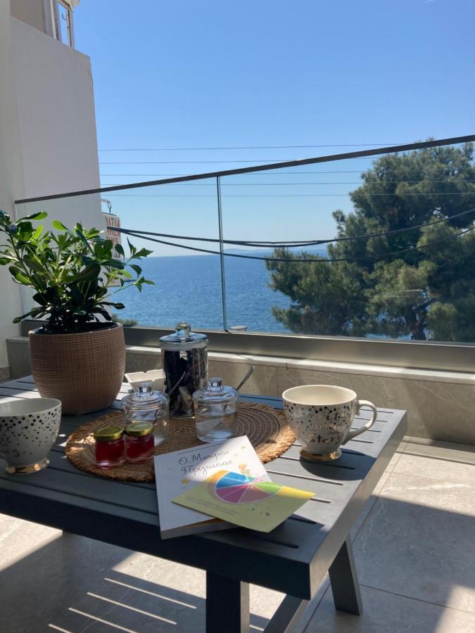 Wide Blue Luxury Boutique Suites Neos Marmaras Exteriör bild