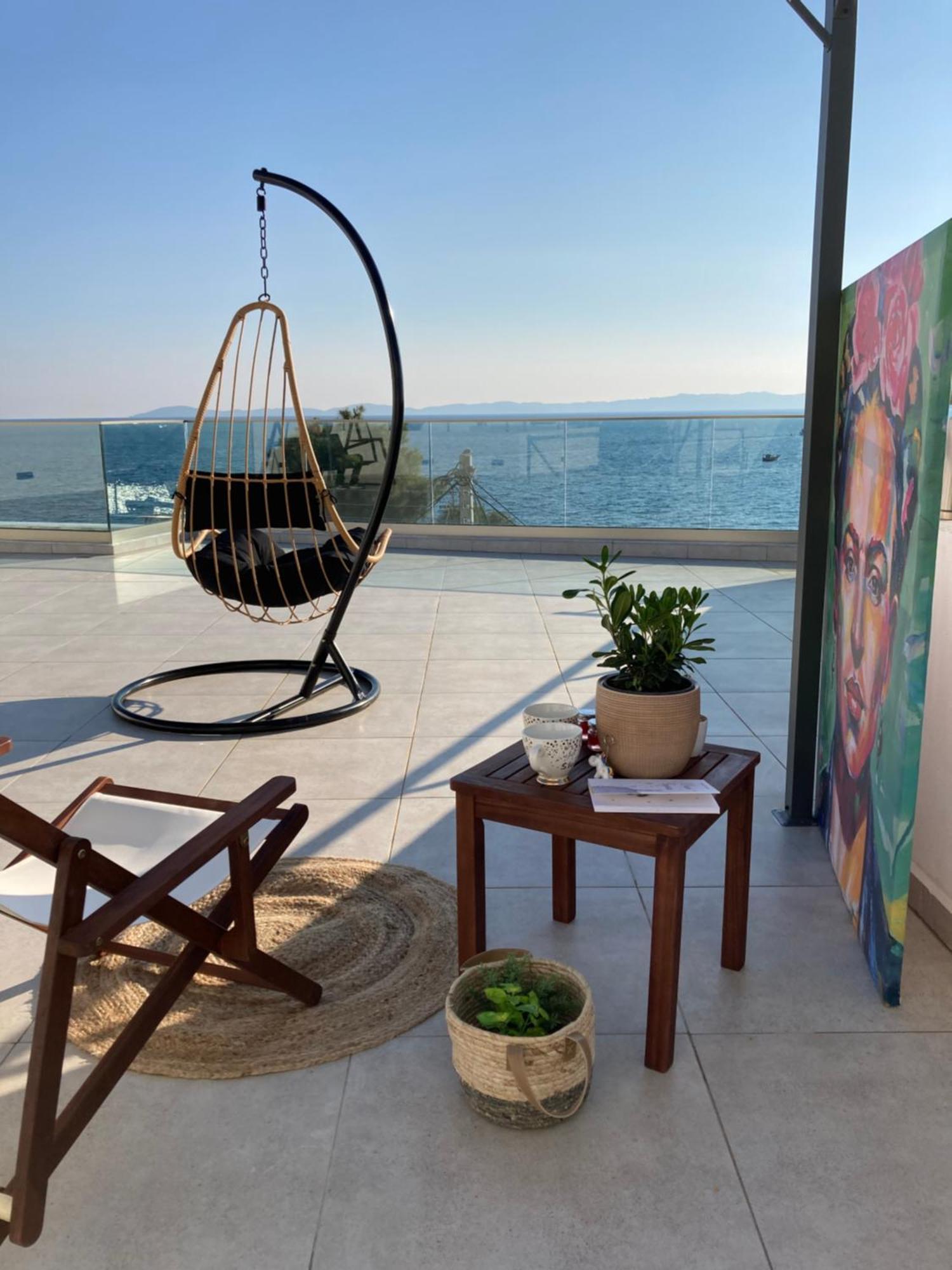 Wide Blue Luxury Boutique Suites Neos Marmaras Exteriör bild