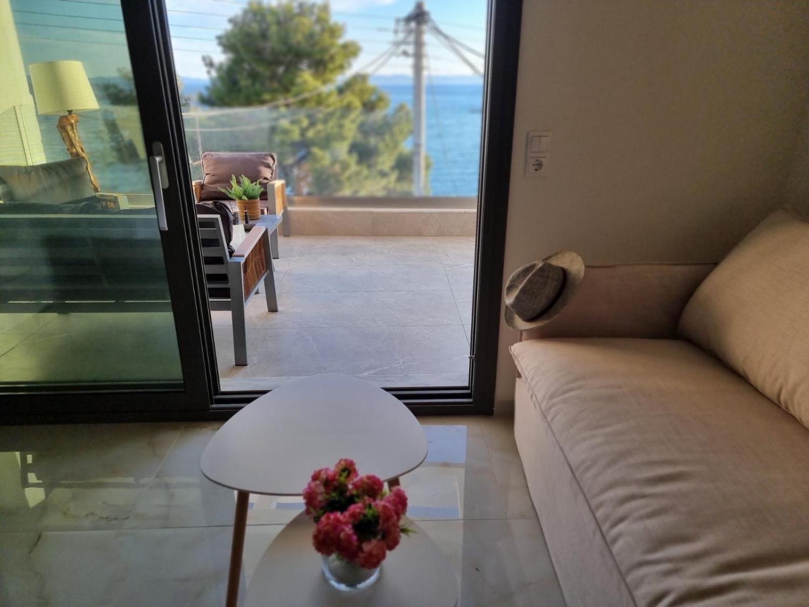 Wide Blue Luxury Boutique Suites Neos Marmaras Exteriör bild